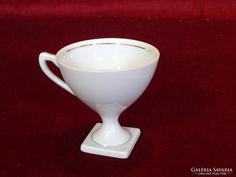 German porcelain special souvenir coffee cup. With the coat of arms of Berlin. He has!