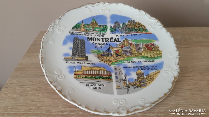 Dísz tányér  eladó!Montréal Canada