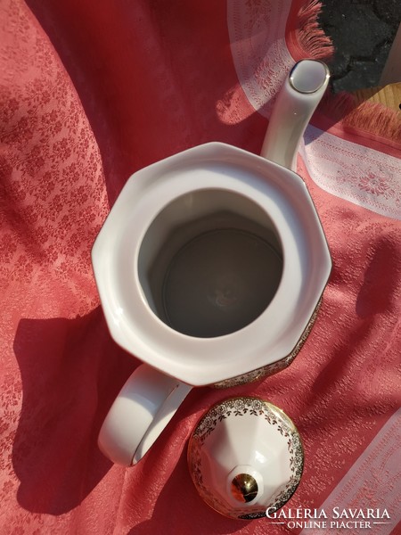 Gyönyörű porcelán tea,tej, kávé kiöntő