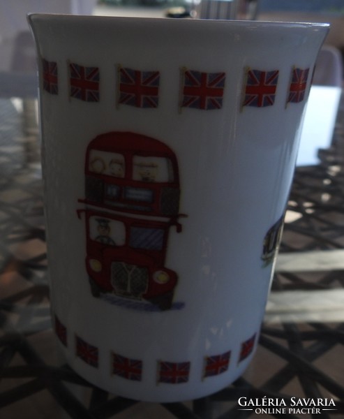 English car mug - modern