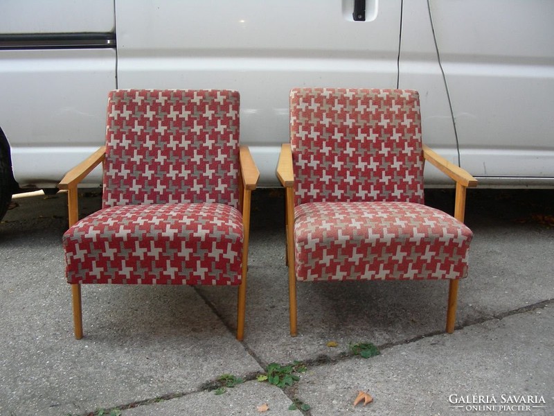 Retro armchair in pairs