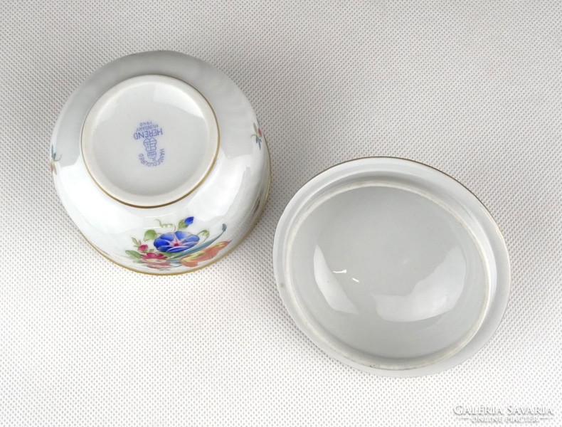 0U428 Antik Herendi porcelán bonbonier 1940