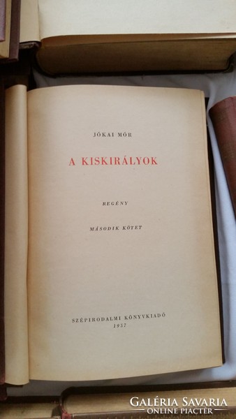 Jókai's selected works in special edition. 17 Pcs
