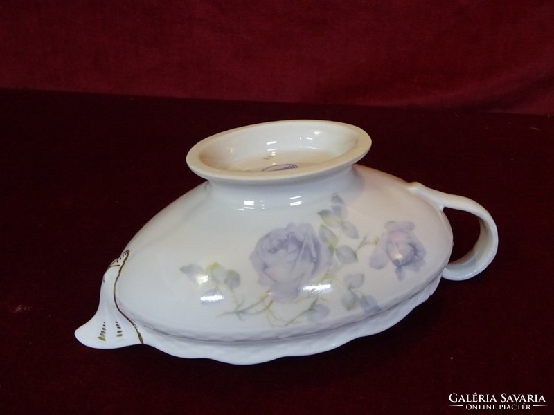 Meissen porcelain antique sauce bowl + saucer, size 18 x 10 x 8.5 cm, showcase quality. He has!