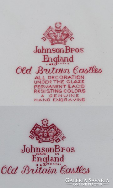Angol Johnson Bros  süteményes  készlet II.