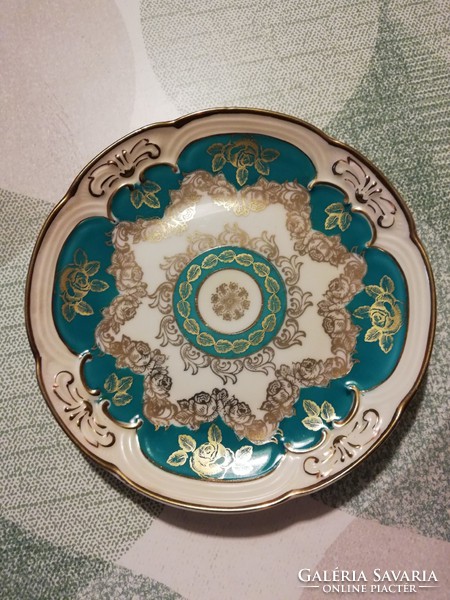 Beautiful, antique decorative plate, 16.5 cm