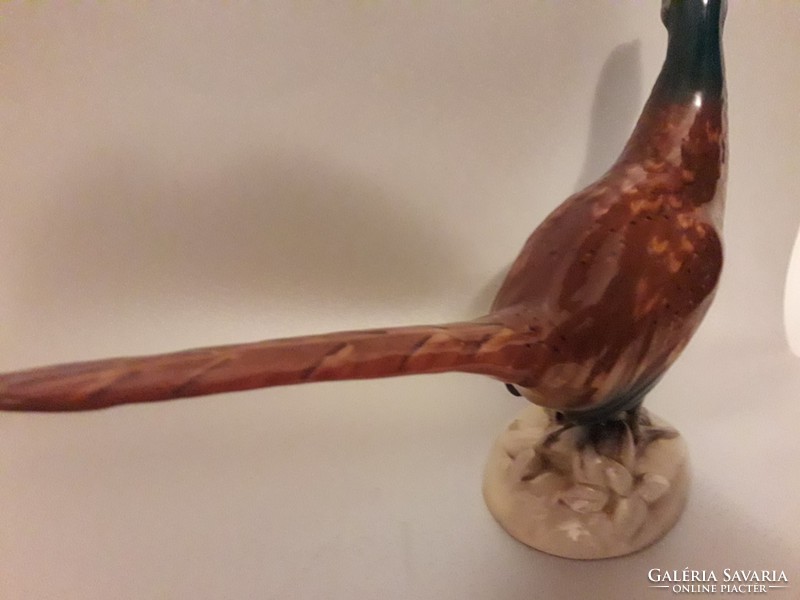 Worth the price!!! Royal dux porcelain pheasant large bird hunting gift 33 cm