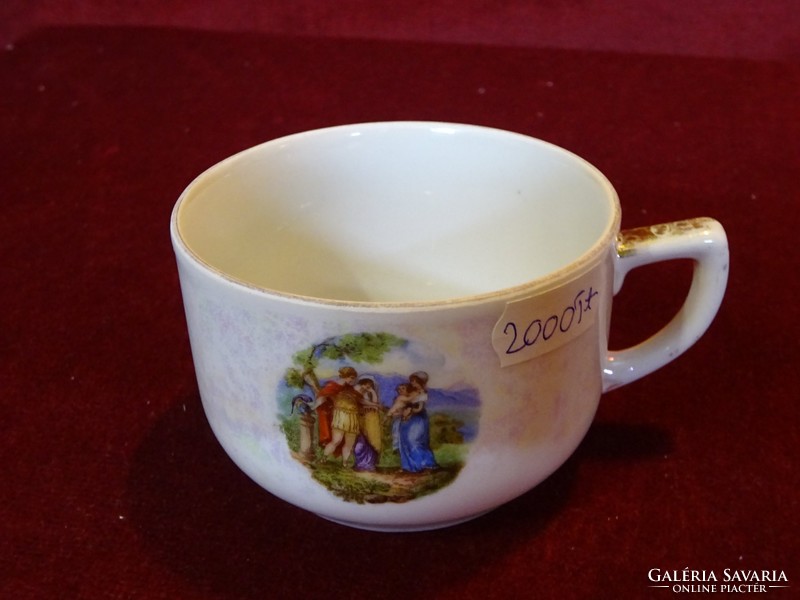 Ct alt. Wasser silesia germany antique german porcelain teacup, serial number 817 / d. He has!