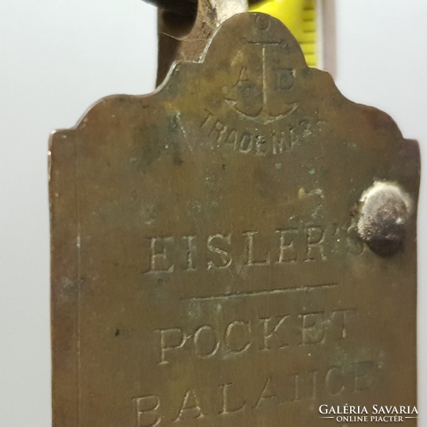"Eisler's Pocket Balance" függeszthető rugós mérleg (913)