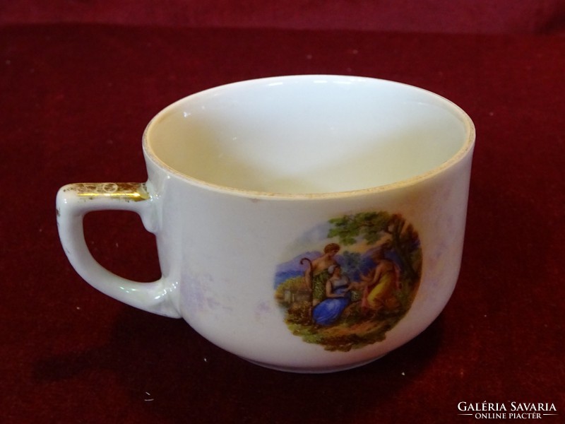 Ct alt. Wasser silesia germany antique german porcelain teacup, serial number 817 / d. He has!