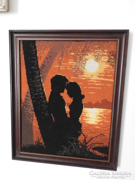 Love in the sunset - tapestry