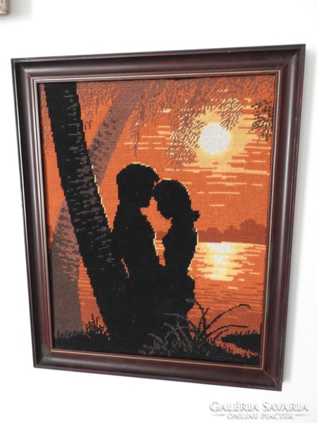 Love in the sunset - tapestry