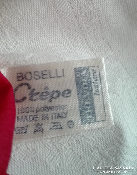 Vintage Boselli vékony olasz kendő, 78 x 77 cm