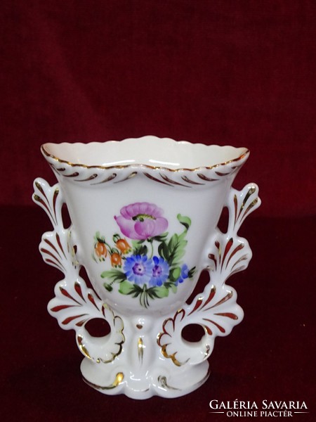 Herend porcelain vase, 11 cm high. He has!