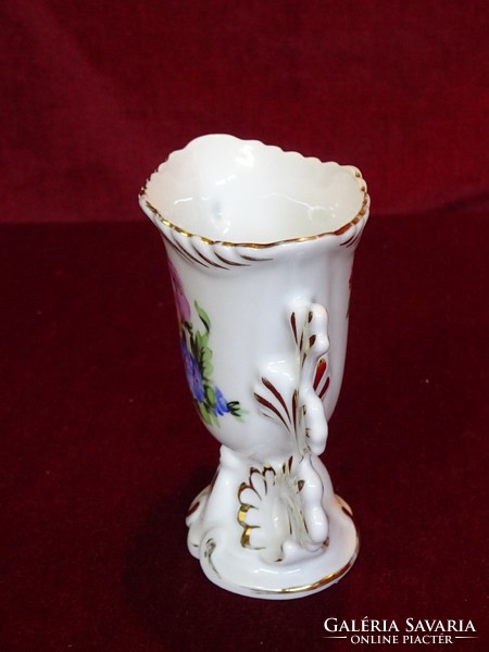 Herendi porcelán váza, 11 cm magas. Vanneki!
