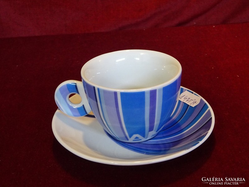 Italian quality porcelain coffee cup + placemat. Amicizia - be confident. He has!