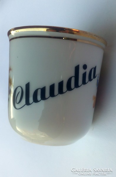 Claudia neves porcelán csésze
