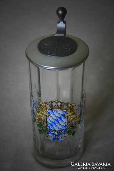 Bavarian mug + glass