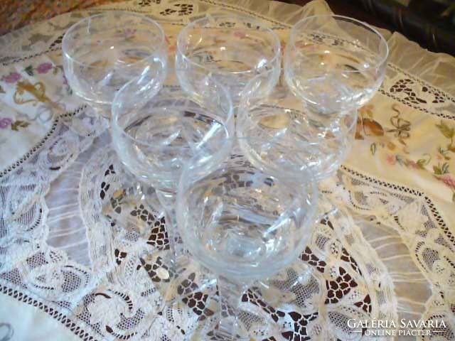 Moser 6 crystal glasses