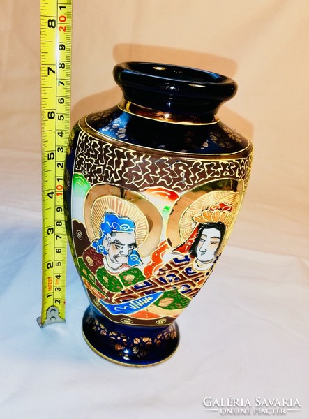 Eredeti japán vintage Satsuma váza