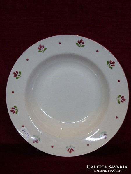 Vario domestic German porcelain deep plate, showcase quality. He has!