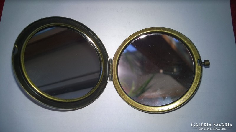 Decorative design - pipe mirror - cosmetic mirror - mirror for reticle, bag or gift