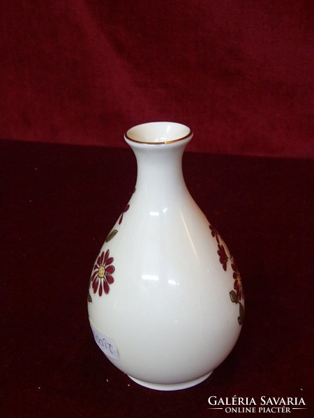 Zsolnay porcelán váza, magassága 11,5 cm. Vanneki!