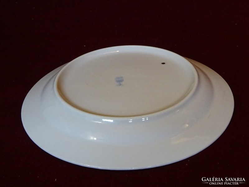 Zsolnay porcelain cake plate with a diameter of 19 cm. He has!