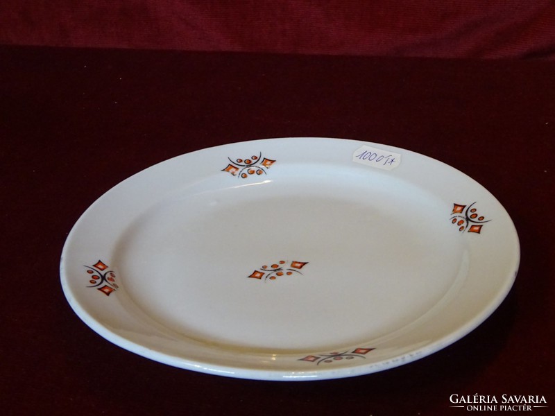 Zsolnay porcelain cake plate with a diameter of 19 cm. He has!