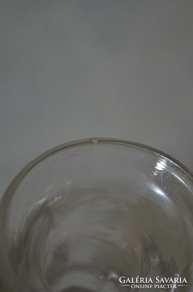 Literes, hitelesített decantáló üveg  ( DBZ 0074 / 2 )