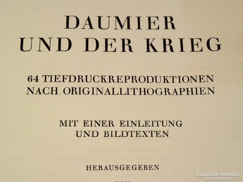 Daumier album , ritka
