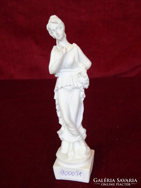Greek female alabaster statue, height 16 cm. He has!