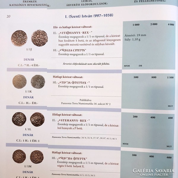 András Lengyel: silver book i. Medieval Hungarian coinage