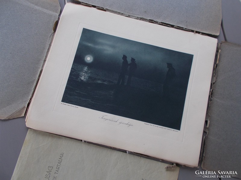Ww1,Haborús albuma,12 képpel külön papíron