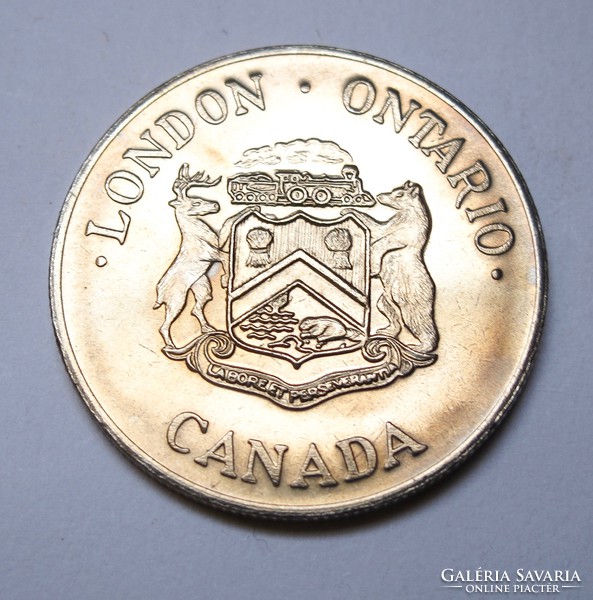 1855 - 1980 London Ontario bírósági épületének 125. évfordulója