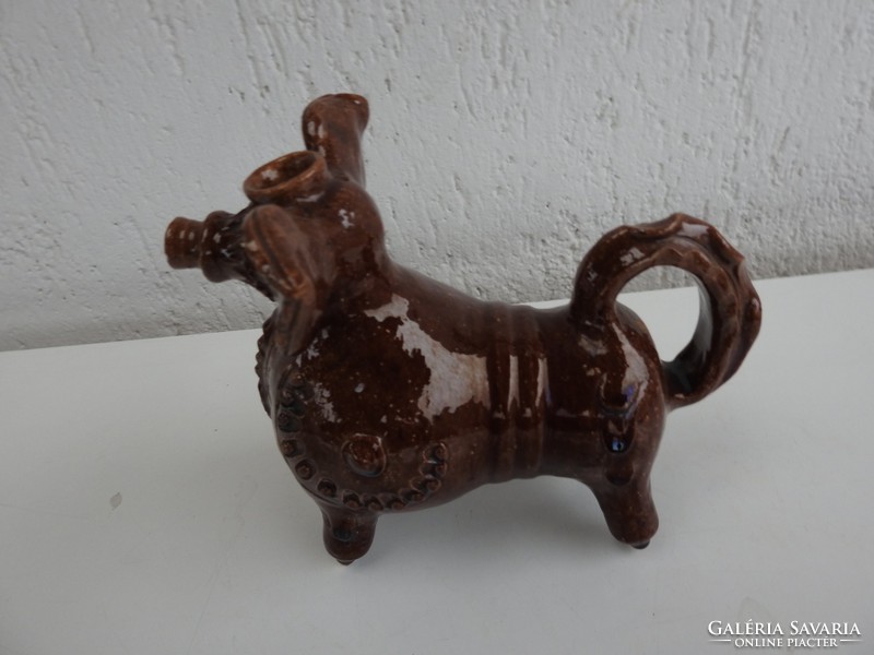 Mangalica - applied art ceramic figure