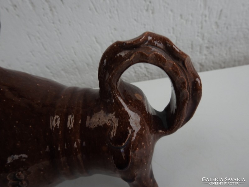 Mangalica - applied art ceramic figure