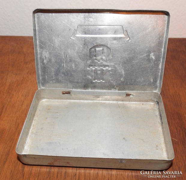 Old metal cigar box - Pest cigar box