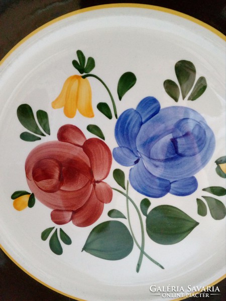 Villeroy&boch hand-painted bauernblumen decorative bowl 25 cm