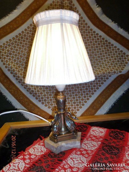 S44 szecessziós sárgaréz asztali lámpa