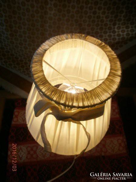 S44 szecessziós sárgaréz asztali lámpa