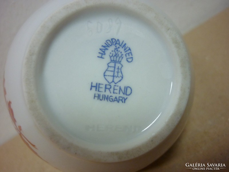 Antique small jar from Herend