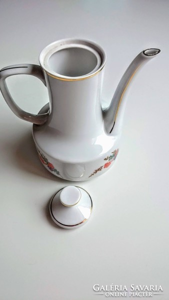 Szép Hollóházi porcelán kávés mokkás készlet a 80-as évek elejéről!