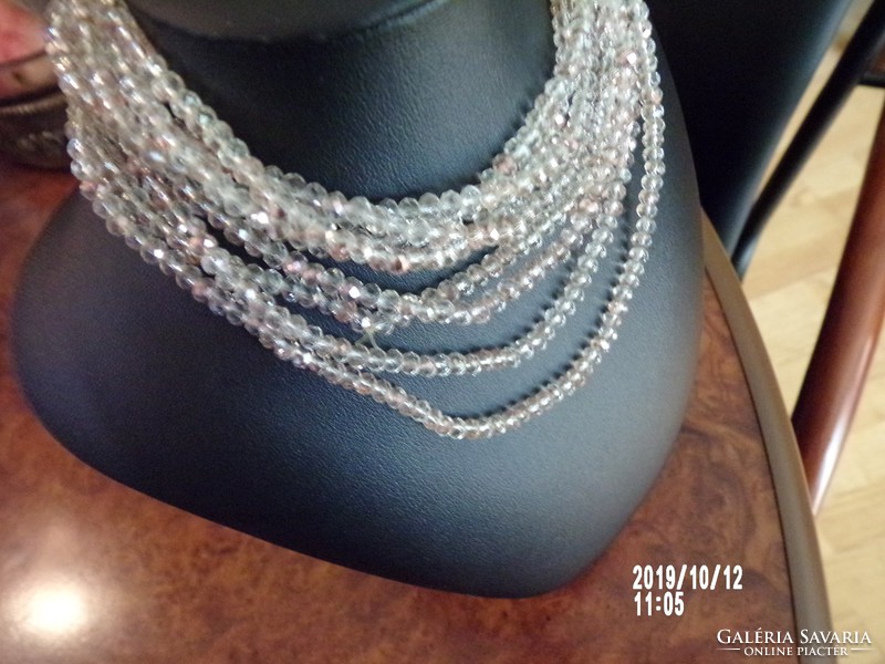 Amazing glass necklaces 2 x 116 cm