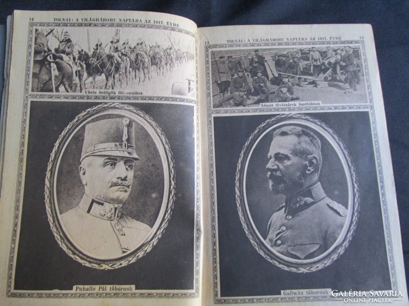 1917 VILÁGHÁBORÚ NAPTÁR IV. KÁROLY ZITA KIRÁLYNÉ TOLNA RENGETEG NEM ISMERT KÉP