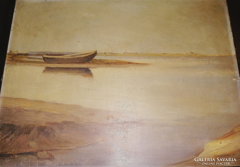 Markó Ernő (1868-1945) Grado 1918 festmény