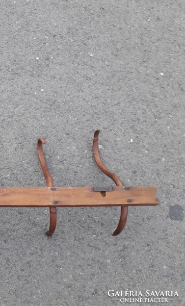 It's worth taking now!!!! Extra large size! 120 cm long antique thonet five-pronged wall hanger, good price!