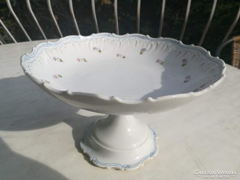Antique floral bowl, 22 cm
