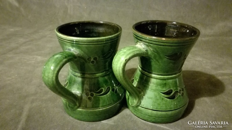 Ceramic wine jugs