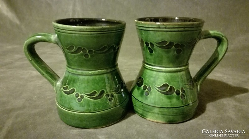 Ceramic wine jugs